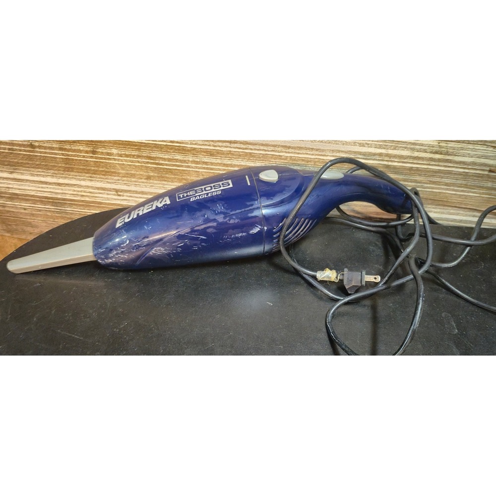 Eureka The Boss Bagless‎ Handheld Vacuum Model 56 Blue Corded tested